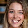 Sophie, smiling with dissertation